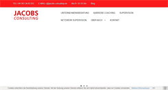 Desktop Screenshot of jacobs-consulting.de